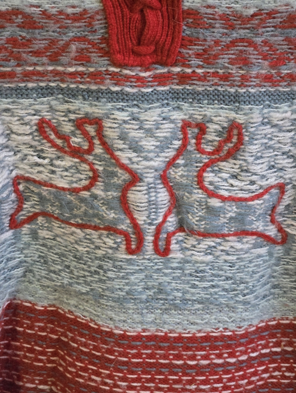 Free People Kissing Deer Sweater XS - Picture 5 of 6